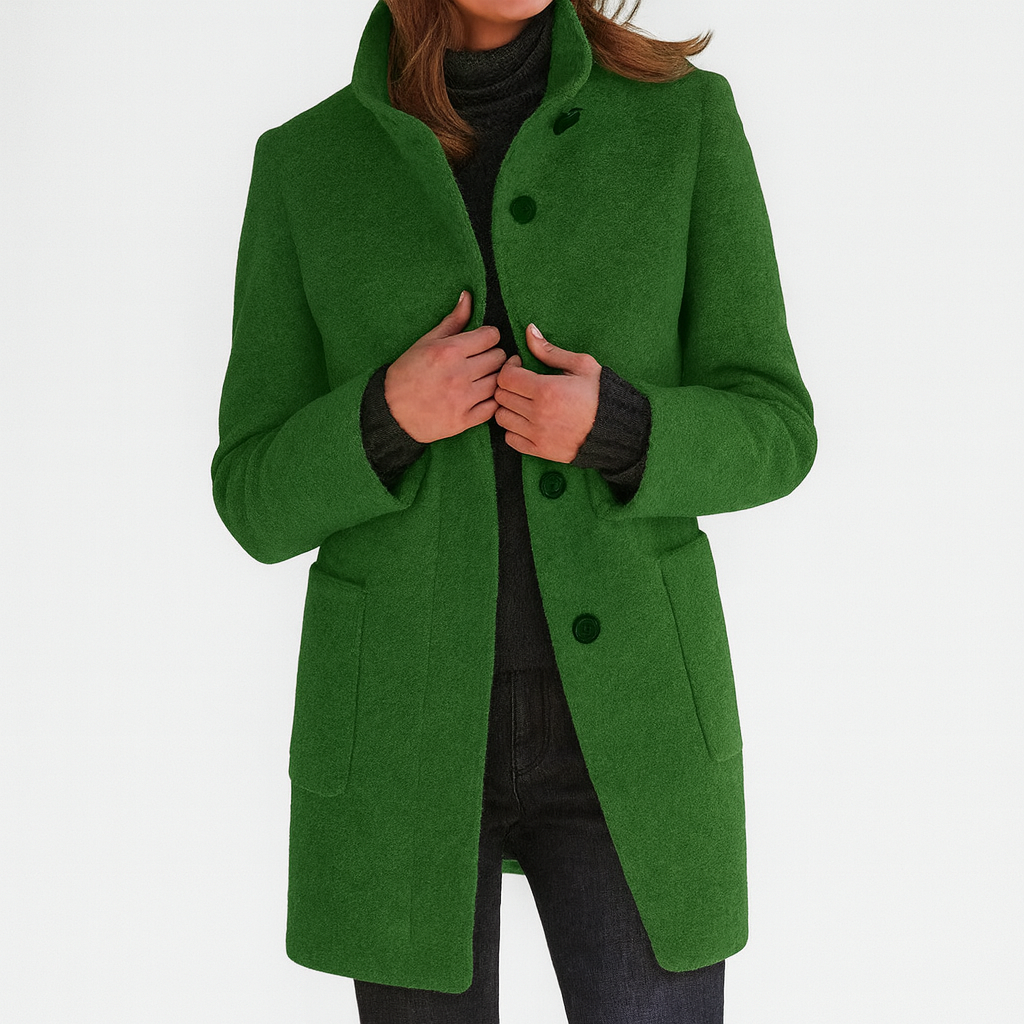 Danuta™ | Women's Coat with High Collar