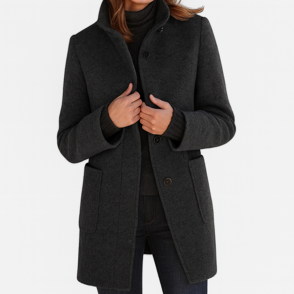 Danuta™ | Women's Coat with High Collar