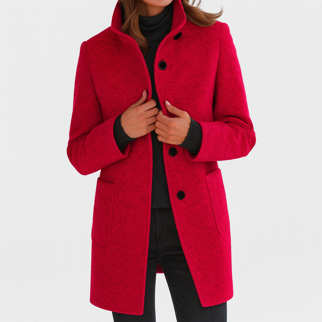 Danuta™ | Women's Coat with High Collar
