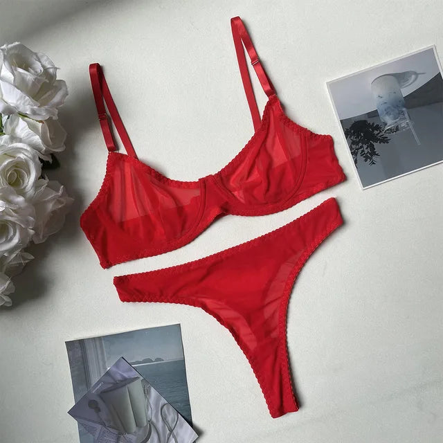 Brooke | Kétrészes, varrásmentes push-up melltartó szett