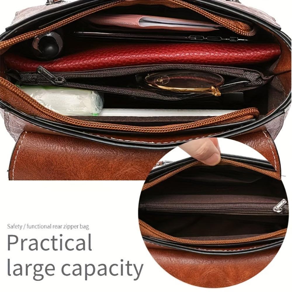 Luna - Retro-sikkes kézitáska