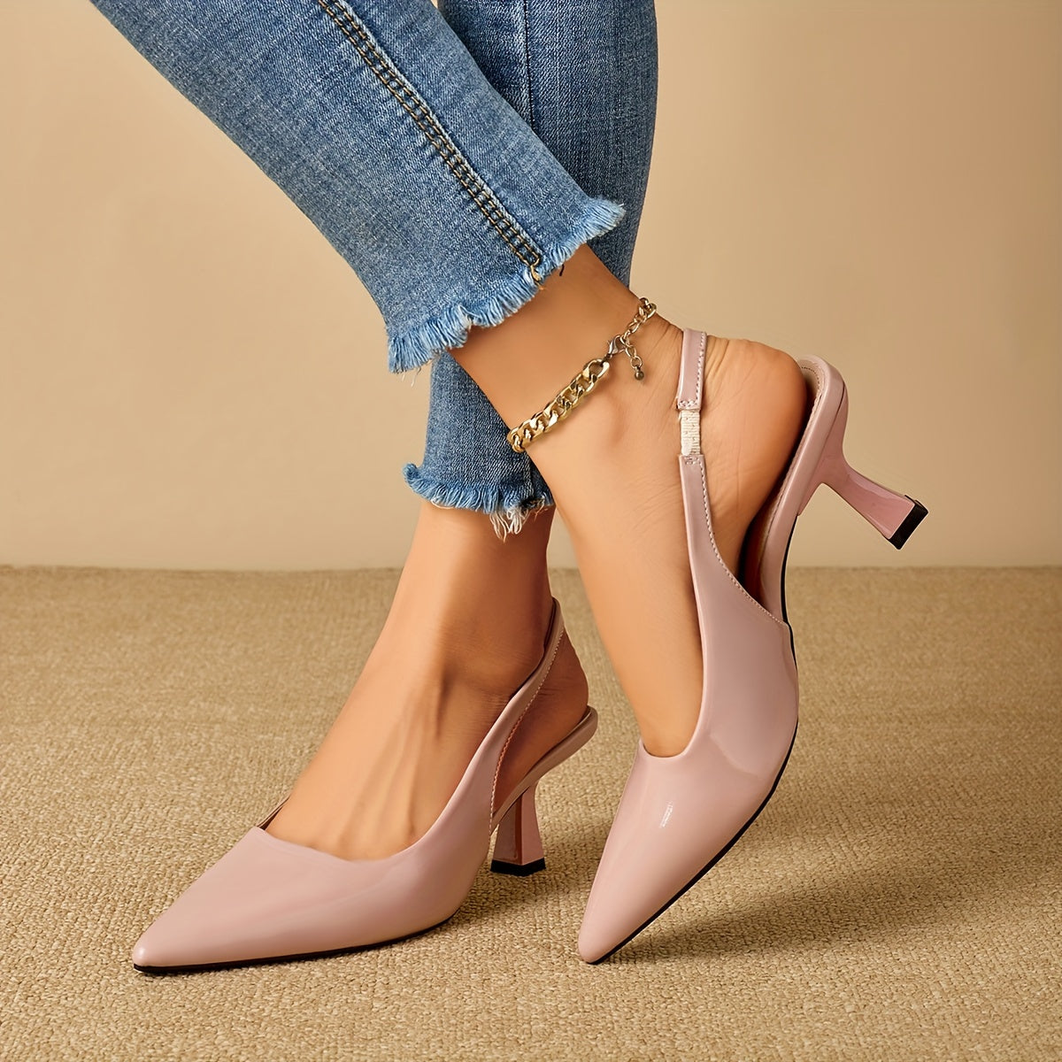 Valérie™ | Modern elegáns sarkú cipő