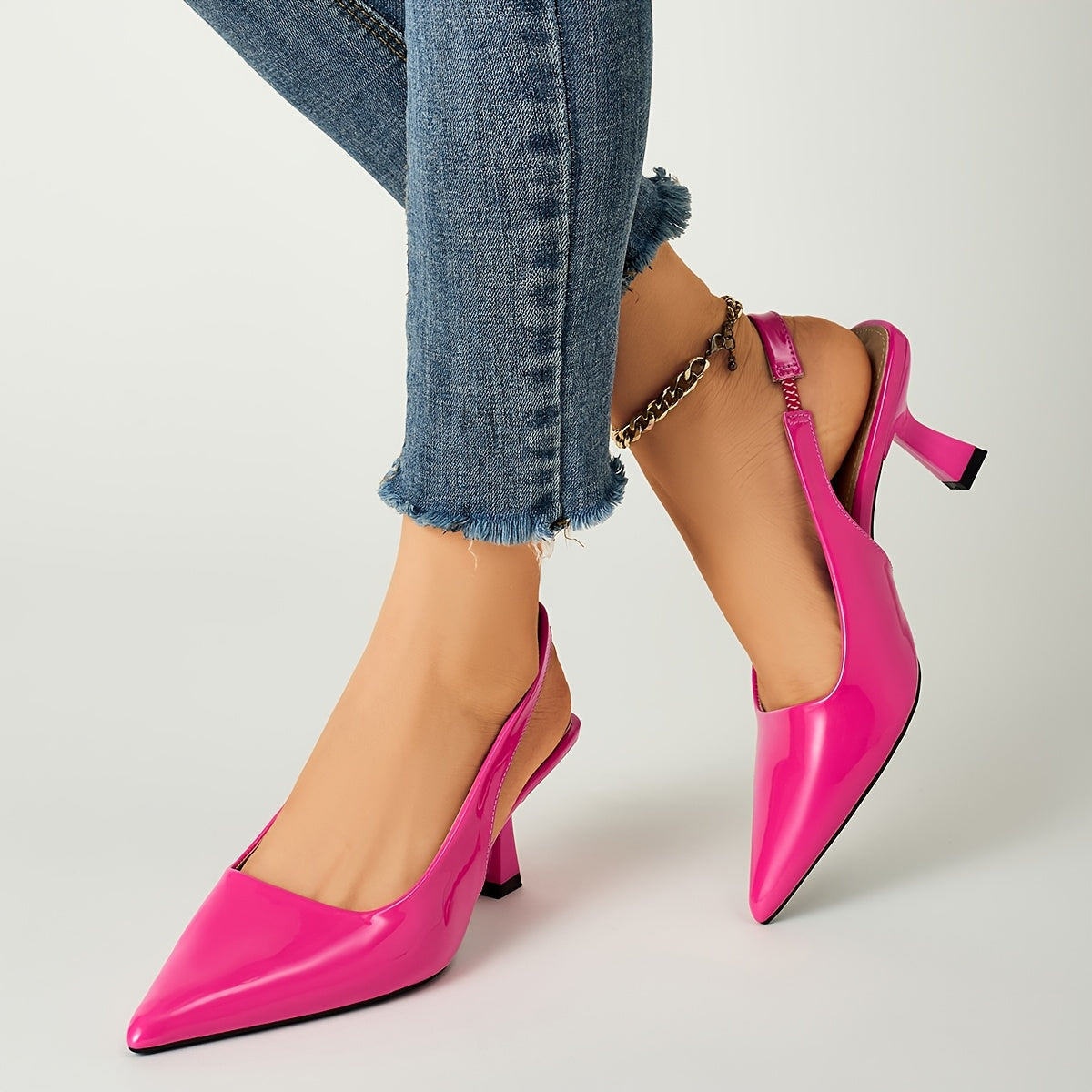 Valérie™ | Modern elegáns sarkú cipő