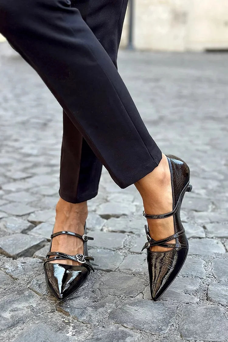 Jade™ | Többpántos magassarkú 