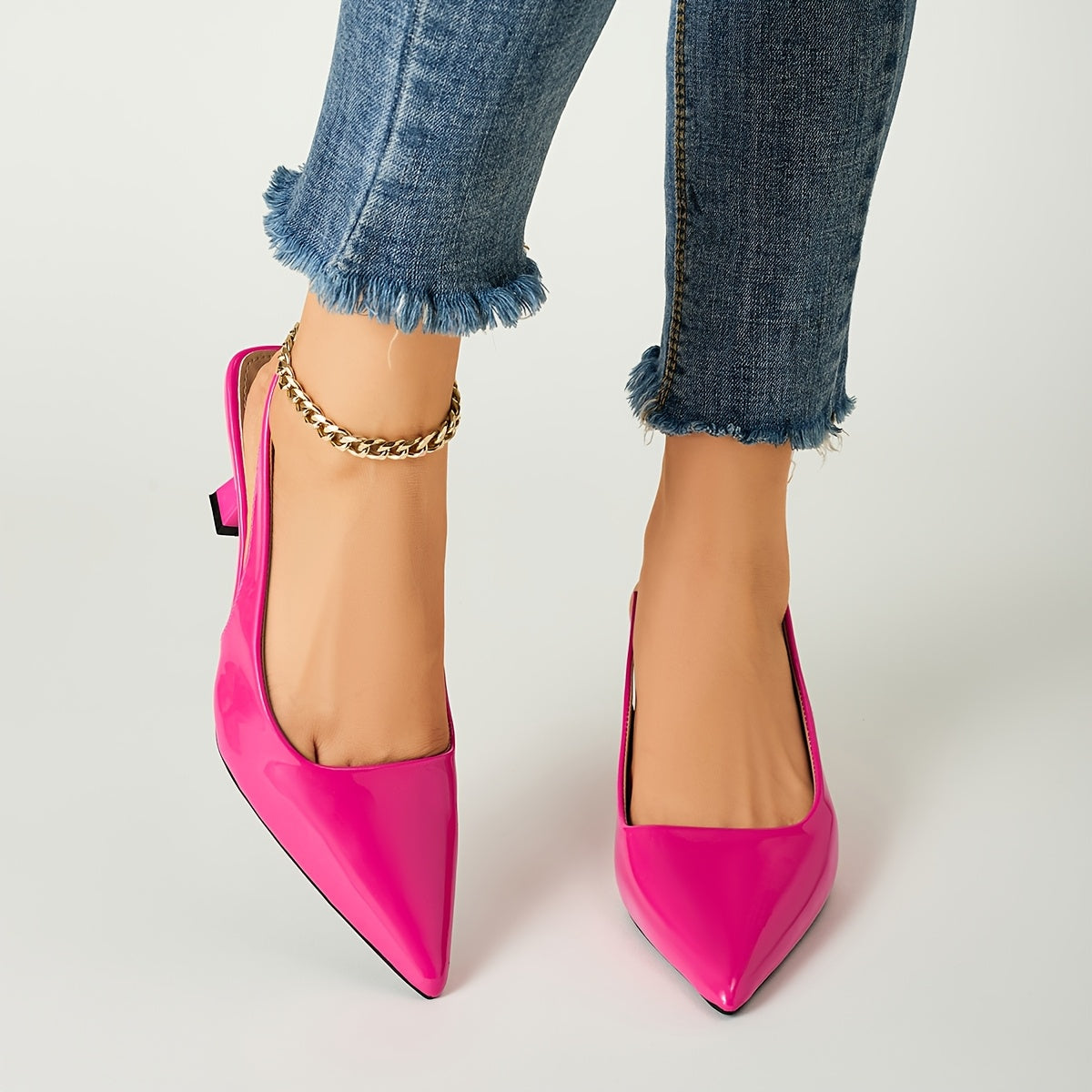 Valérie™ | Modern elegáns sarkú cipő