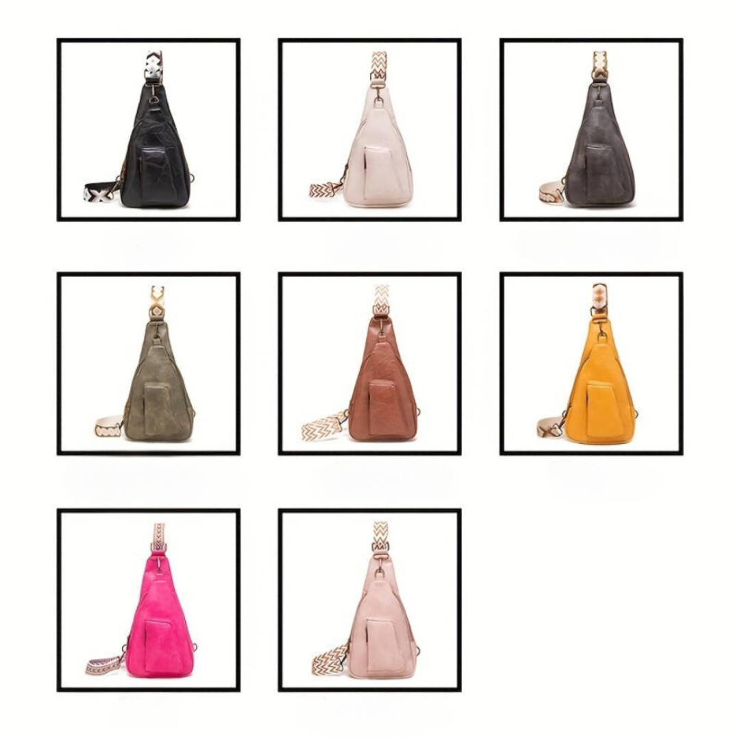 Nina - Retro Sikkes Válltáska