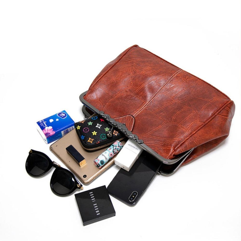 Mila - Időtlen Vintage Táska Elegáns Zsebzárral