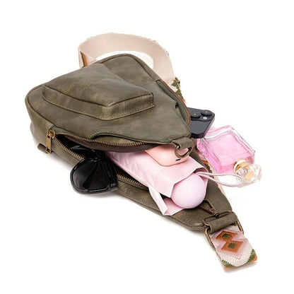 Nina - Retro Sikkes Válltáska