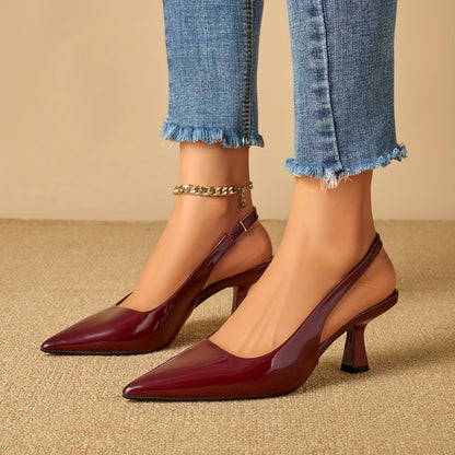 Valérie™ | Modern elegáns sarkú cipő