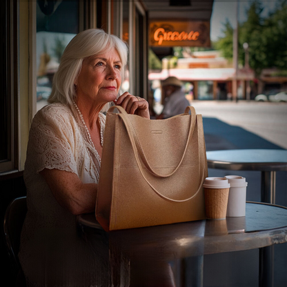 Talia - Luxus puha bőr kézitáska