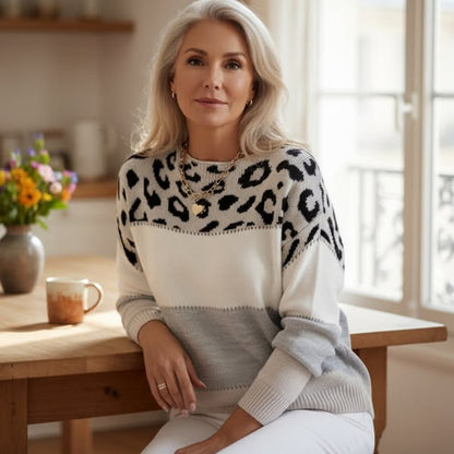 Leopárd húzású elegáns