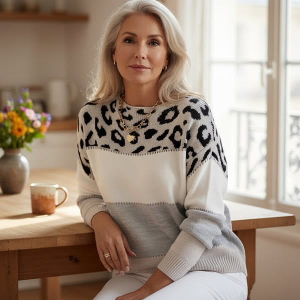 Leopárd húzású elegáns