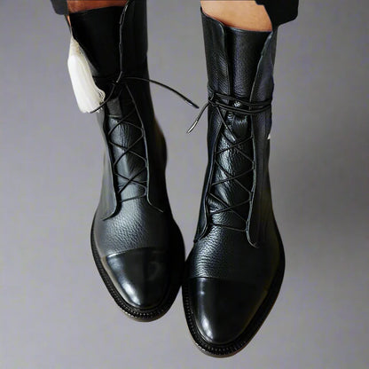 Célia - Elegáns bőr csizma