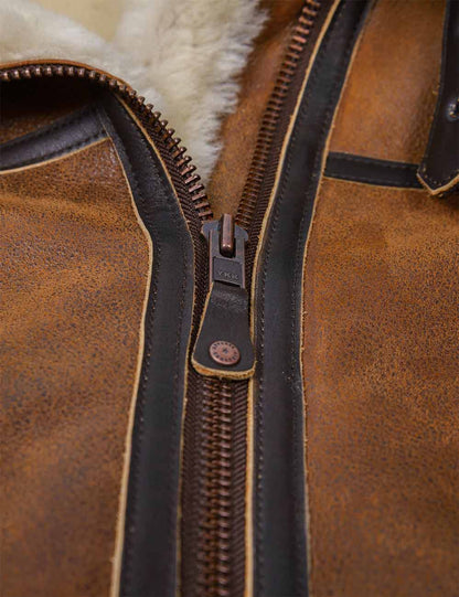 Aron - Kapucnis szőrös bomberdzseki