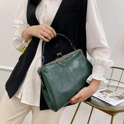 Mila - Időtlen Vintage Táska Elegáns Zsebzárral